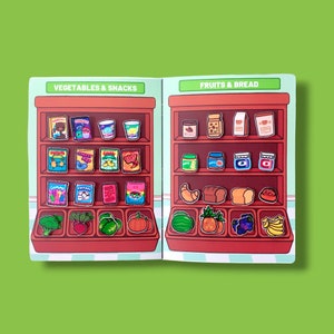 Toca Boca Super Market Paper Doll