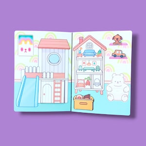 Toca Boca Day Care Quiet Book Kids Activity Book