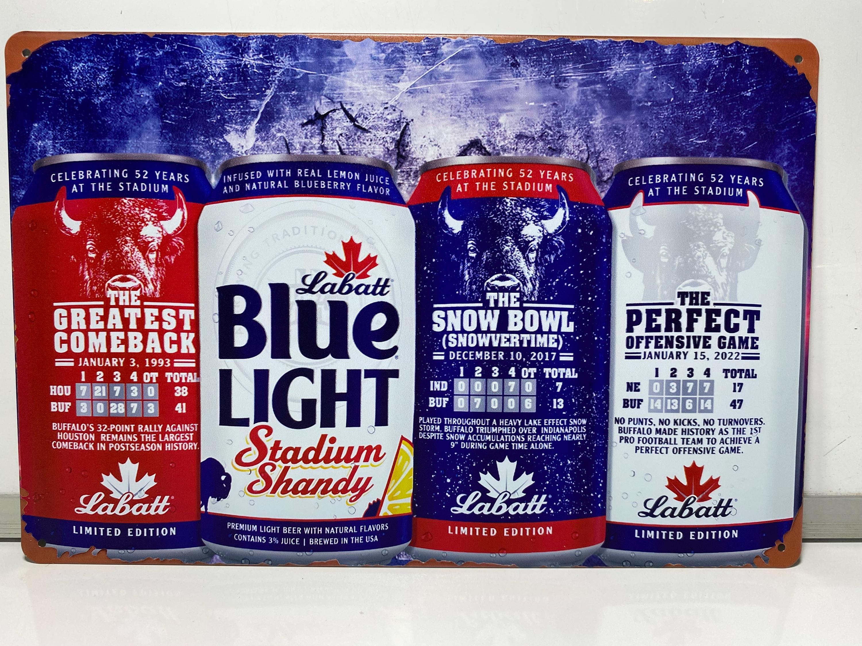 70’ｓ Labatt's ラバッツ カナダ ビール ビンテージ ペンホルダー Labatts Blue Vintage Beer Can Collection (Lot Of 4 Rare