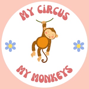 Mijn Circus, Mijn Apen-sticker