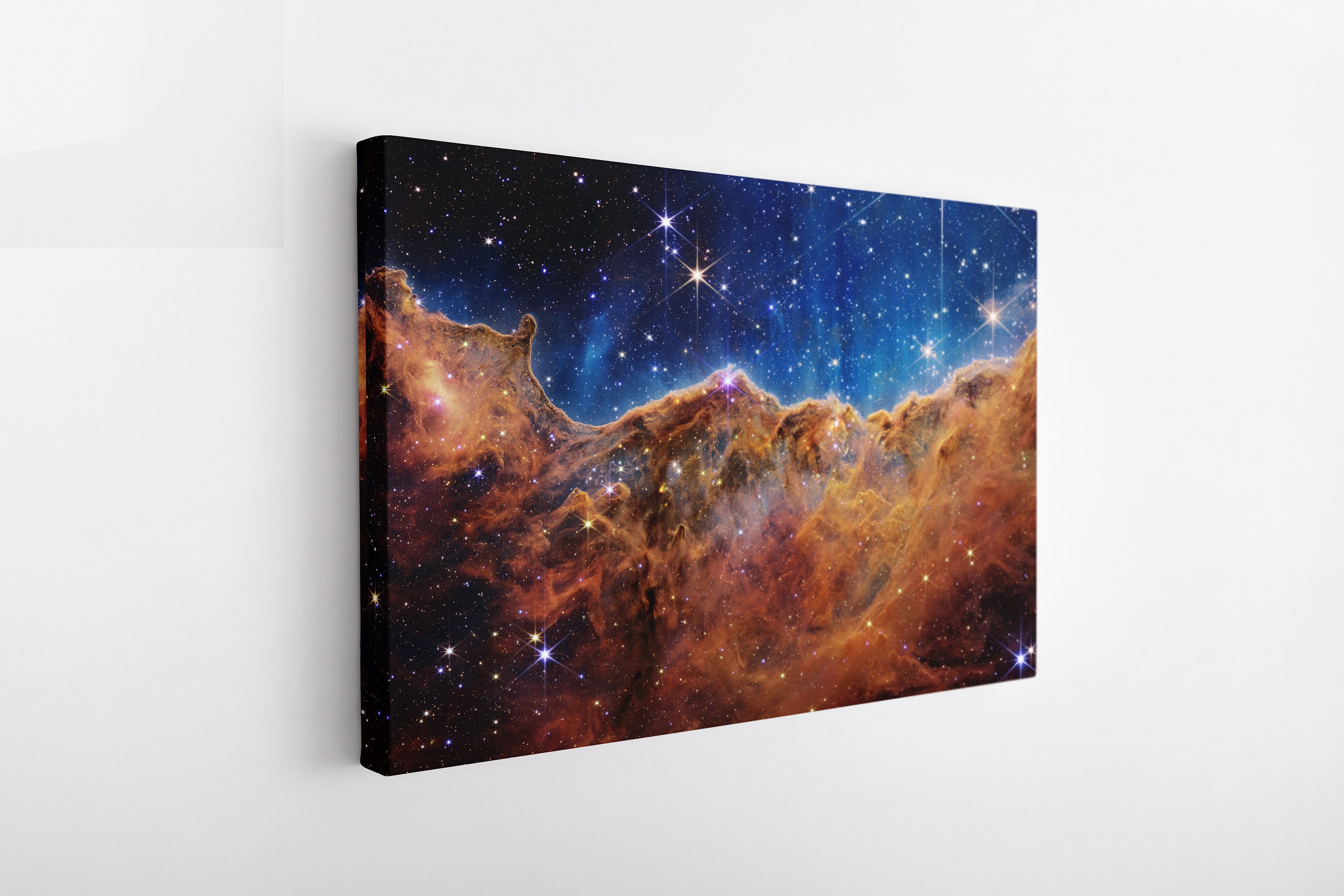 Carina Nebula NASA Deep Field Canvas, Carina Nebula Wall Decor , James ...