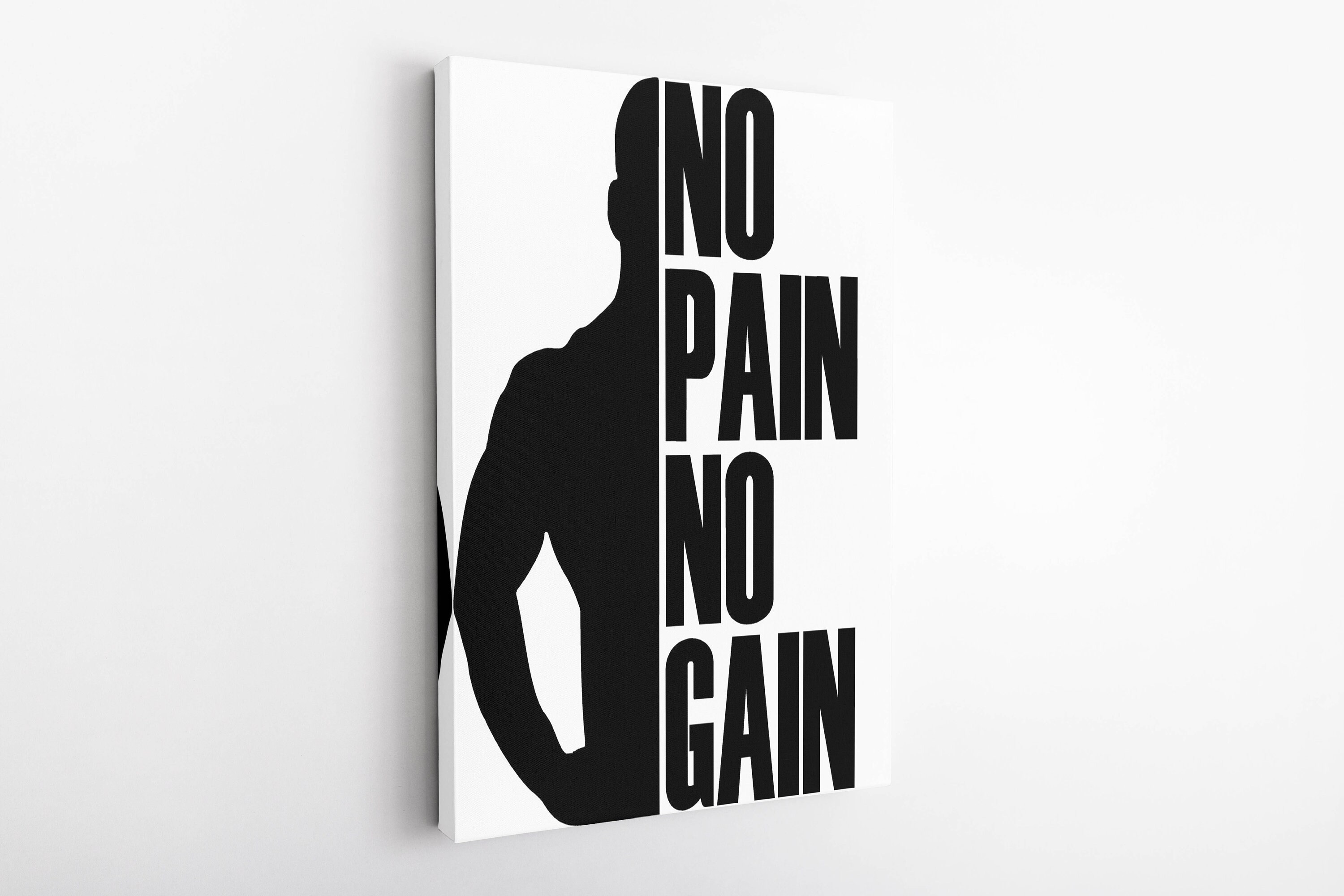 No Pain No Gain Gym Wallpaper