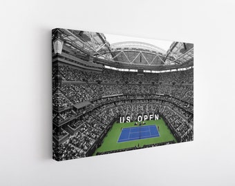 US Open Poster Print Canvas Wall Art Gift Tennis Art New York Poster arena tennis home decor grand slam poster canvas tennis print poster