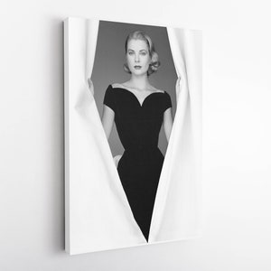 Grace Kelly Leinwand Wand Kunst Leinwand Gemälde Wohnzimmer Wohnkultur Wand Kunst Dekor Leinwanddruck Kunst Dekor