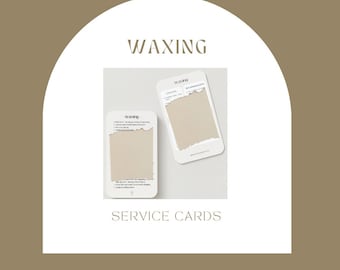 Waxing E Service Card