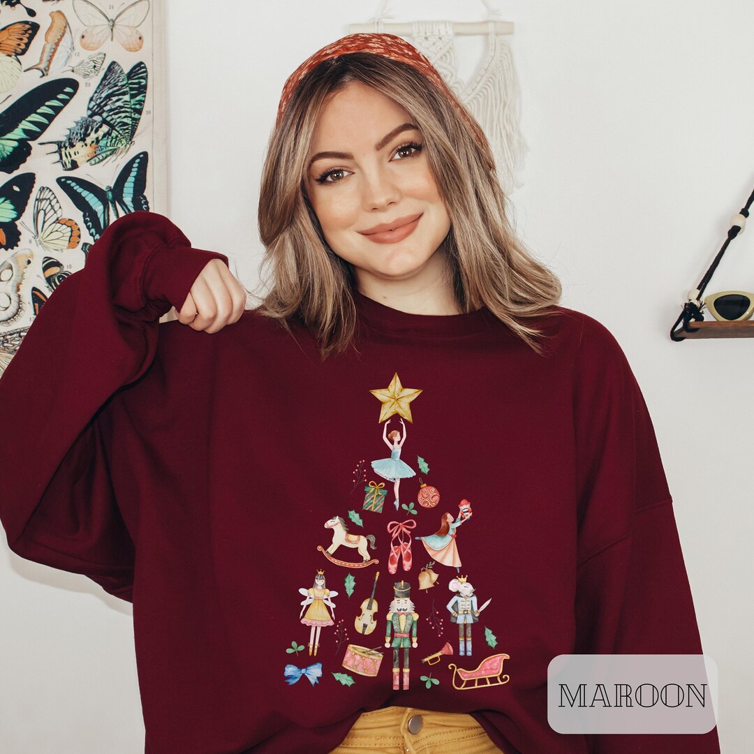 Nutcracker Sweatshirt Christmas Jumper Christmas Sweater Christmas