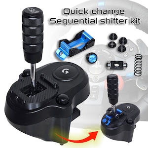 Kit de cambio secuencial Logitech V2. ¡Sensación ultra realista!