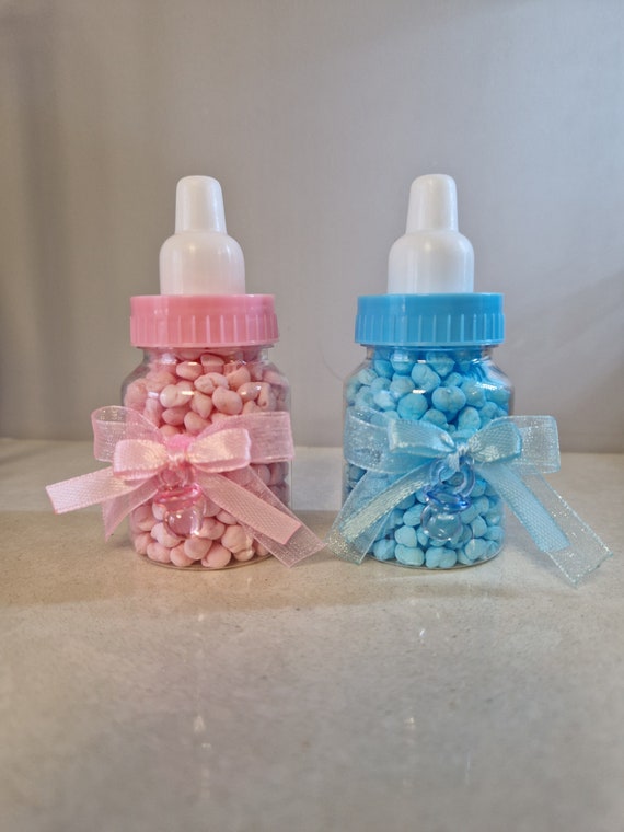 Baby Shower Favour Sweets Bottle Filled With Millions Sweets