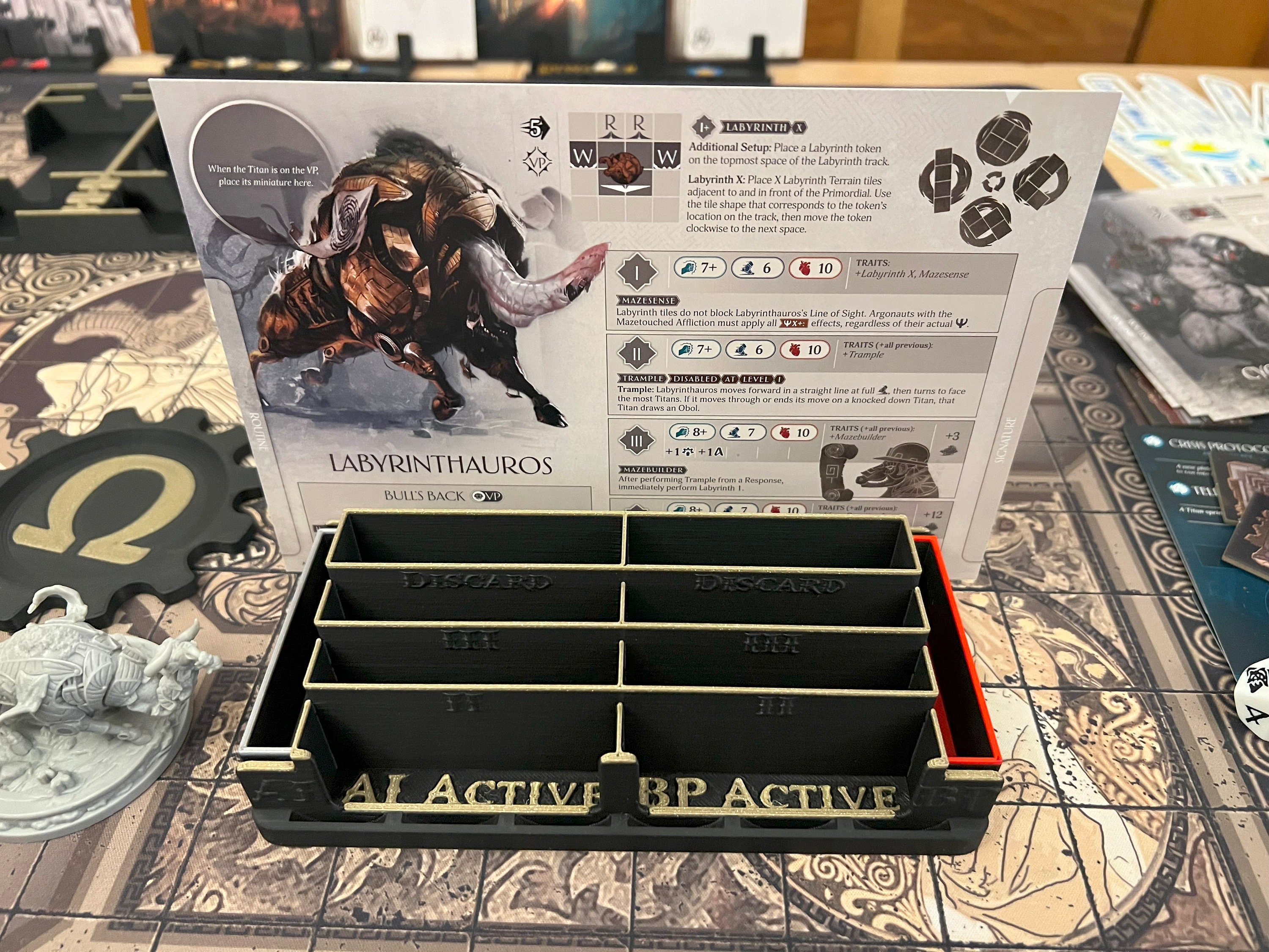 Aeon Trespass Odyssey Premium Battle Tray Etsy