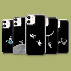 Planet Phone Case Moon Cover for iPhone 15, 14, 13, 12, 11, Samsung S24Ultra, S23FE, S22, A15, A54, A25, A14, Pixel 8A, 8Pro, 7A, 7Pro, 6A