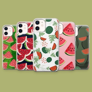 Fruity Phone Case Juicy Watermelon Cover for iPhone 15, 14, 13, 12, Samsung S24Ultra, S23FE, S22, A15, A54, A25 A14 Pixel 8A 8Pro 7A 7Pro 6A
