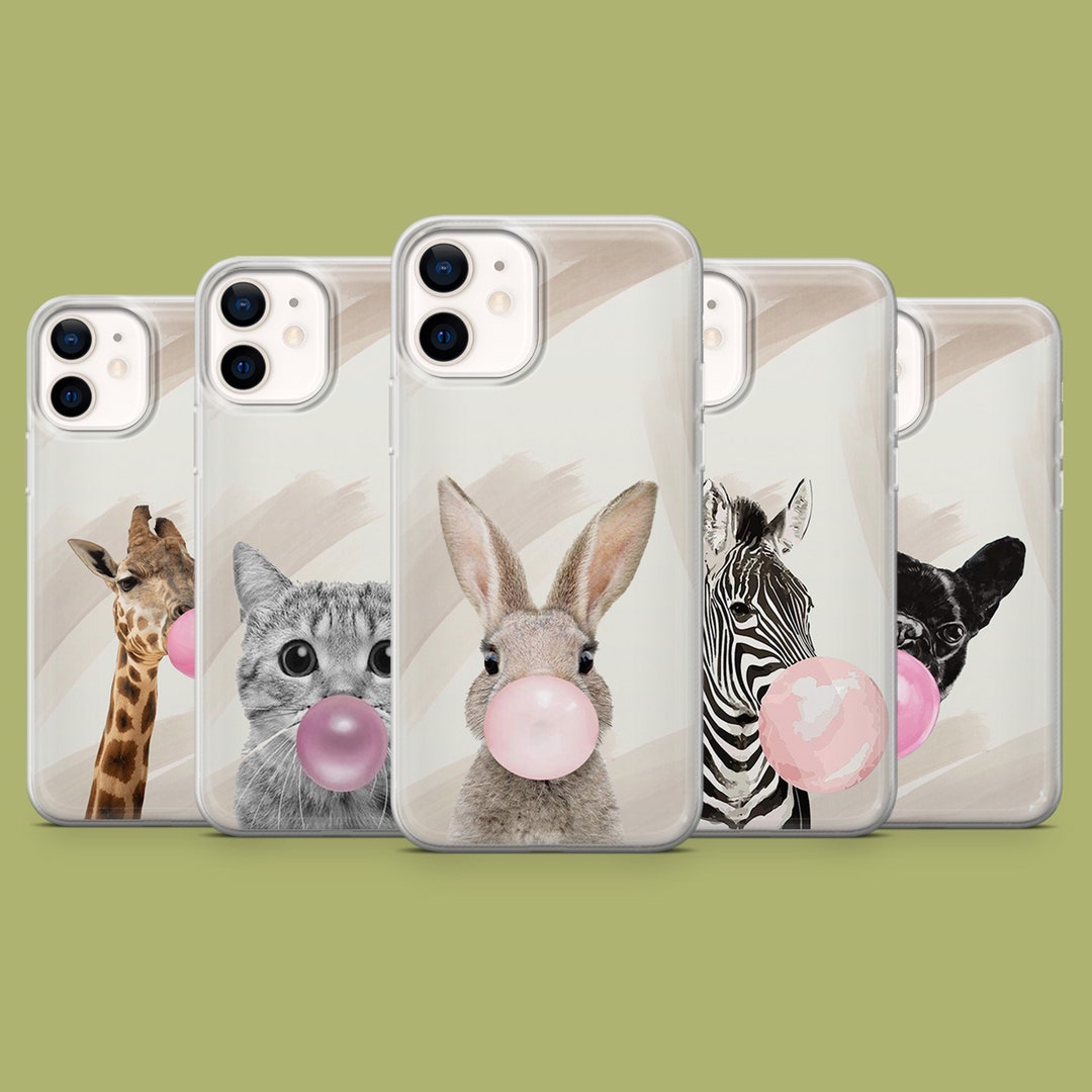 Nice Animals Phone Case Pet Lover Cover for iPhone 14, 13, 12, 11, XR