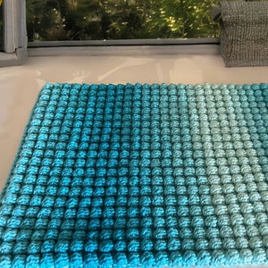 Crochet Pattern Rug + Crochet Mat + Placemat + Table Runner + Entrance Rug + Crochet home decor pattern + Easy to customize