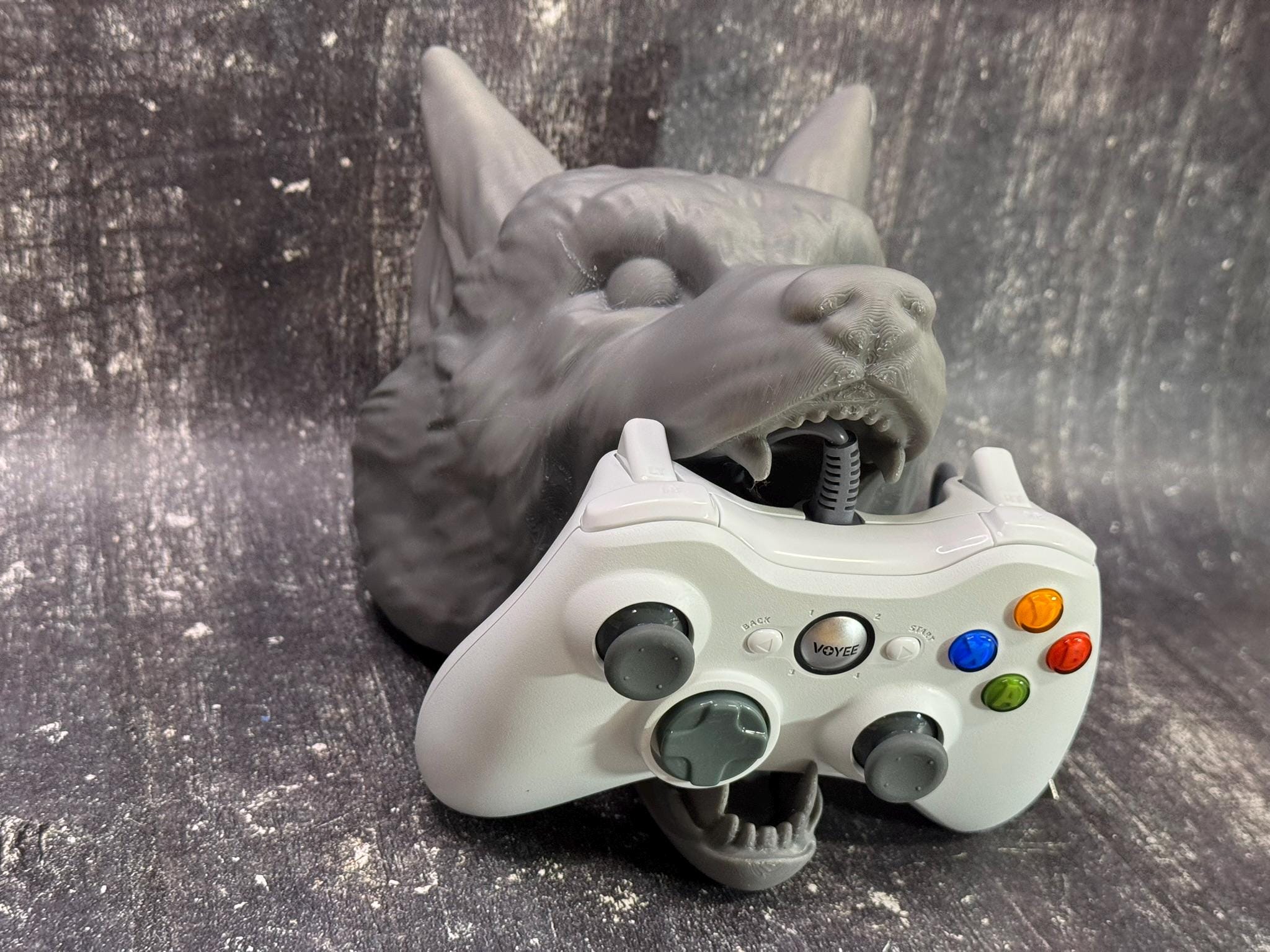 Wolf Controller 3D Printed Wolf Controller & Headphone Holder: Gaming Desk Decor - Etsy