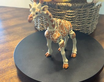 Articulated Giraffe Figurine | Poseable PLA Plastic Decor