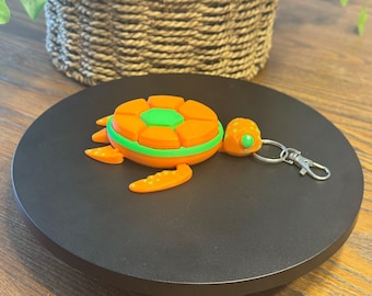 3D Printed Turtle Fidget Clicker: PLA Bioplastic Toy