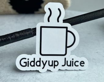 Giddyup Sticker - Equestrian Horse Sticker