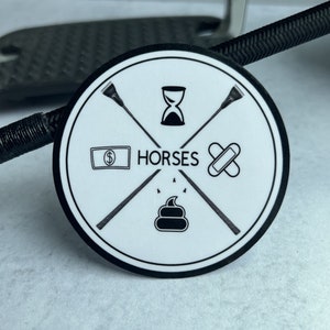 Equestrian Horse Sticker