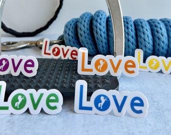 Horse Love - Reiter Sticker