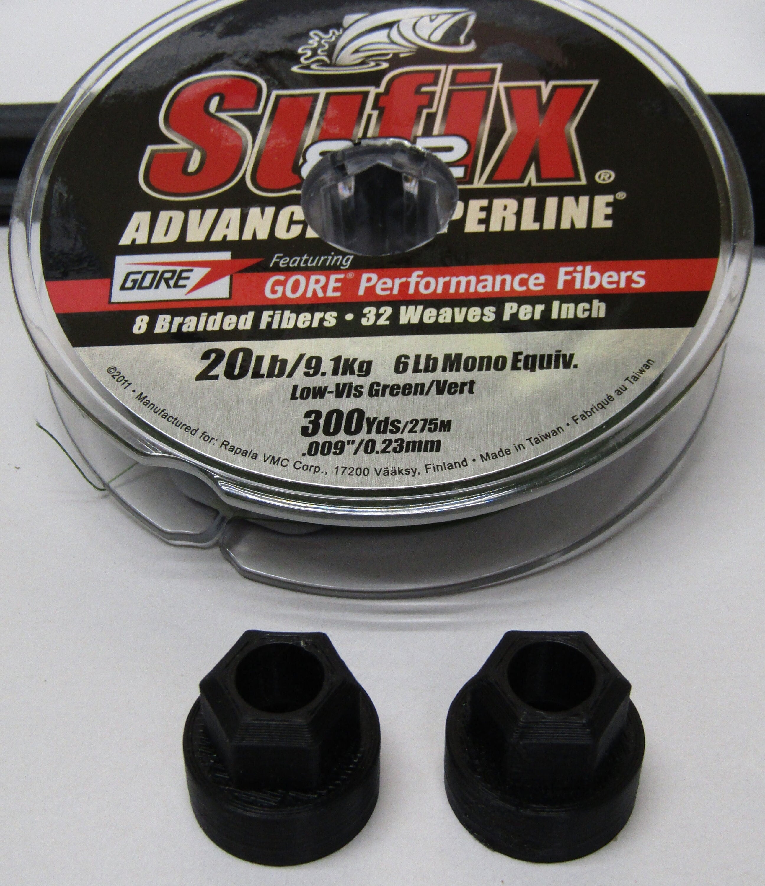 Sufix Fishing Line Spool Adapter for fishing line spooler