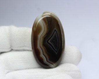 Very Gorgeous loocking! Black Banded agate, Black Banded agate cabochons Quality Natural Handmade loose semi precious. HEALING gems 110ct