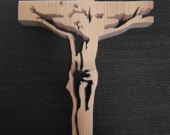 Patrón de sierra de calar, cruz decorativa en madera, descargar, jesús, cristo, archivo pdf