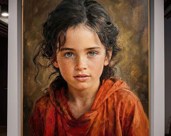Custom Portrait from Photo, Hand Painted Oil Painting on Canvas, Personalized Family & Wedding Gift