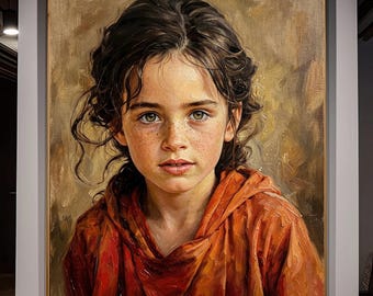 Custom Portrait from Photo, Hand Painted Oil Painting on Canvas, Personalized Family & Wedding Gift