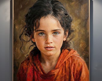 Retrato personalizado a partir de una foto, pintura al óleo pintada a mano sobre lienzo, regalo personalizado para familiares y bodas.