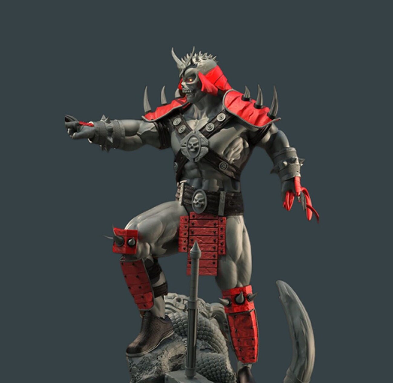 Hammer Shao Kahn MK11 - Version 5 - | 3D Print Model