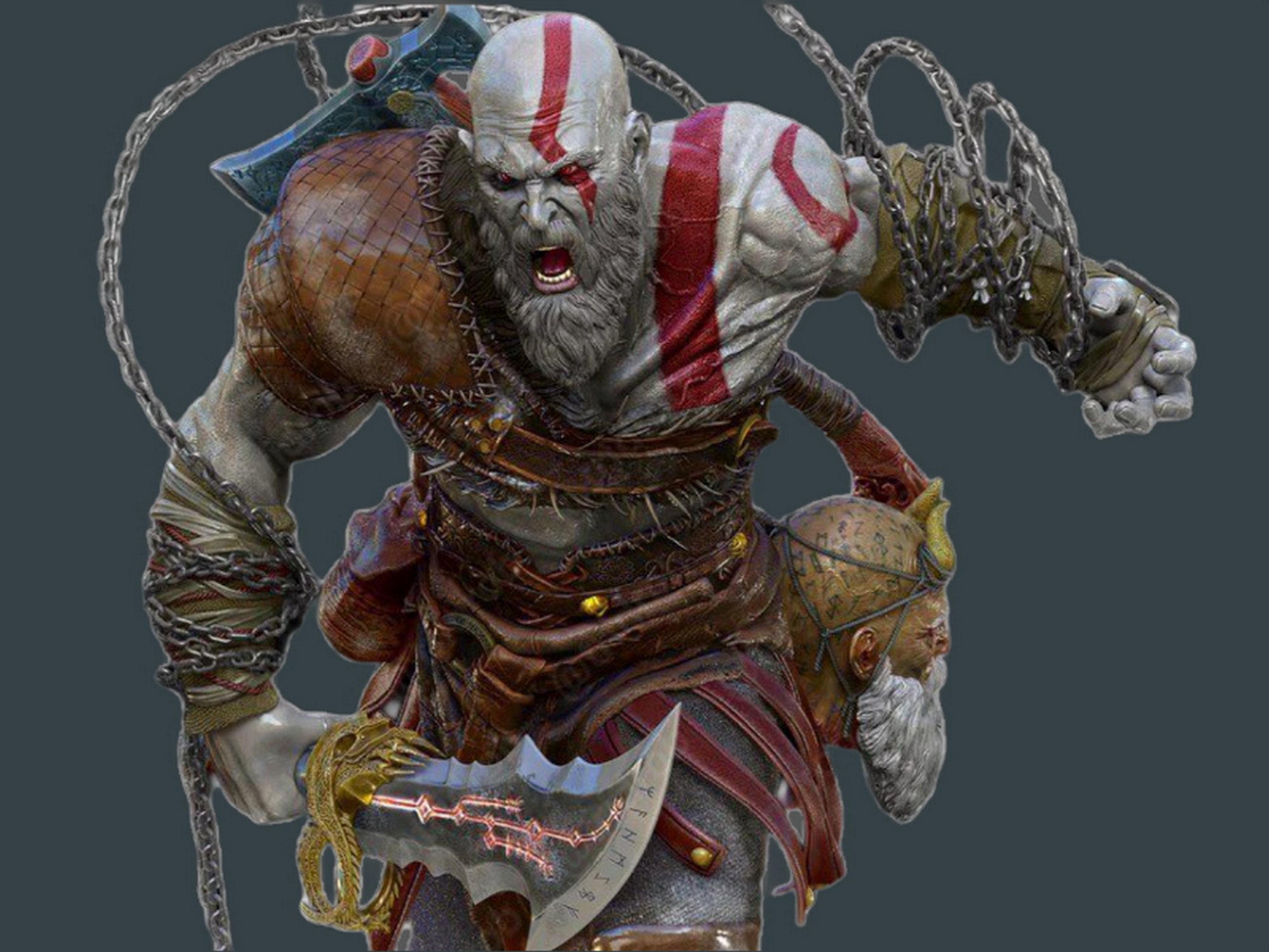 God of War 2018 Kratos - All Armor Sets - 3D model by