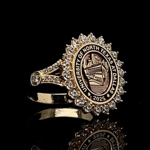 College Ring, University Ring, Graduation Gift, Graduation Ring ,Woman Ring ,Oval Ring ,Christmas Gift ,Halloween Gift, Graduation Gift