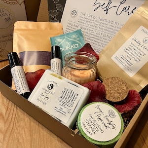 Ultimative Selbstpflege Balance Box Wellness Gleichgewicht Kit Tagundnachtgleiche Selbstpflege Geschenkset für Balance Entspannungsgeschenk für Vegan Yin Yang Set