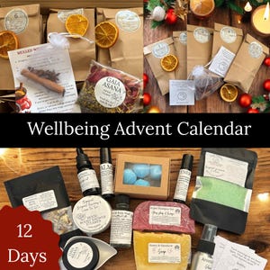 Wellbeing advent calendar wellness advent calendar self care advent calendar healthy advent calendar mindfulness advent calendar 12 day