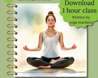 yoga teacher class complete yoga digital download practise cards full yoga lesson plans yoga teacher gift yoga course yoga pdf yoga at home