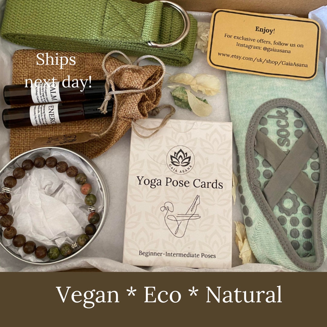 Luxury Yoga Gift Set Yoga Lover Gift Yoga Socks Yoga Strap Gift for