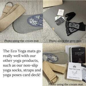 eco-friendly, rubber and jute yoga mat made in the UK