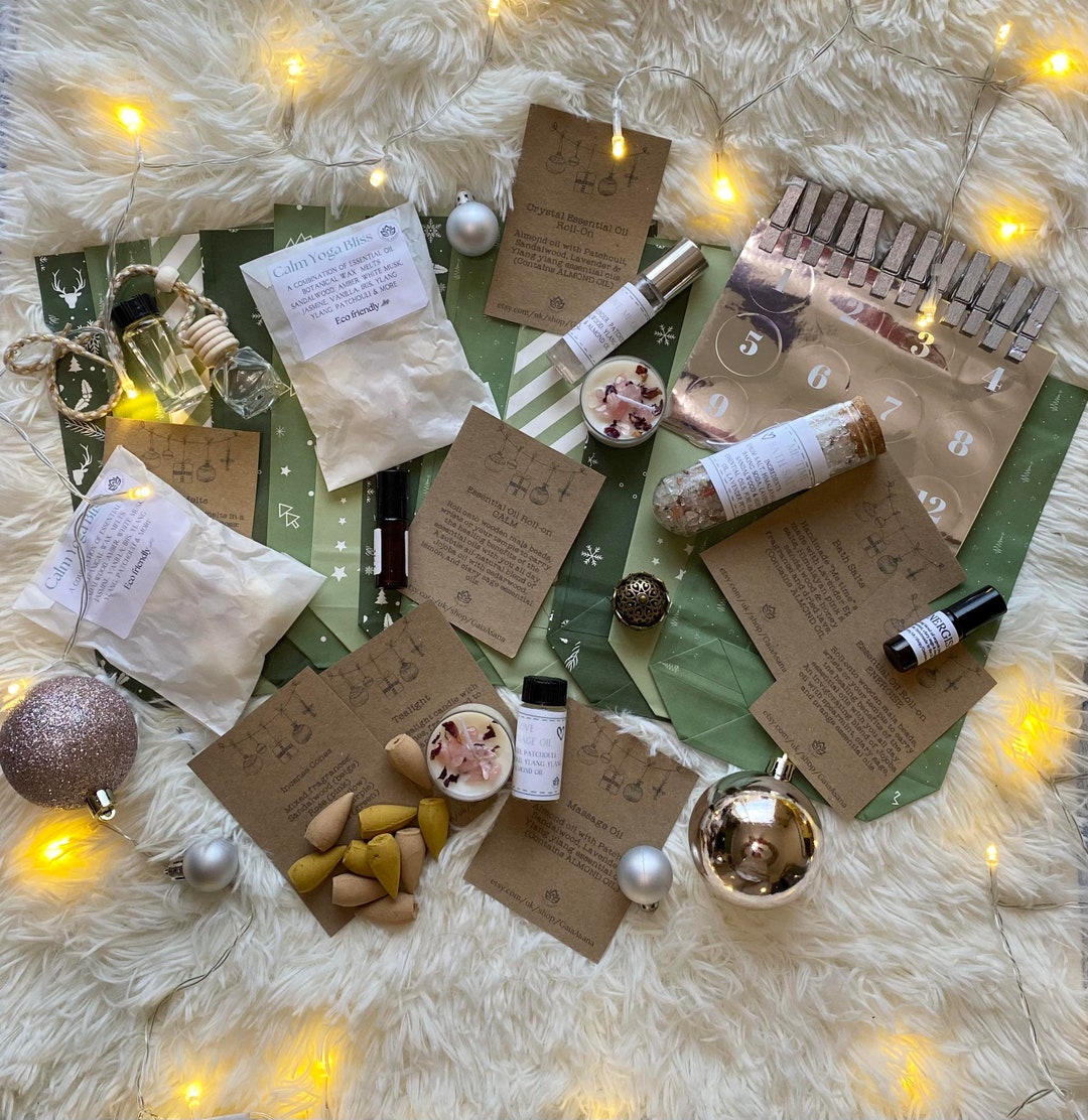 Aromatherapy Lover Advent Calendar Wellbeing Advent Calendar Etsy UK