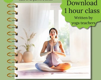 yoga teacher class complete yoga digital download practise cards full yoga lesson plans yoga teacher gift yoga course yoga pdf at home yoga