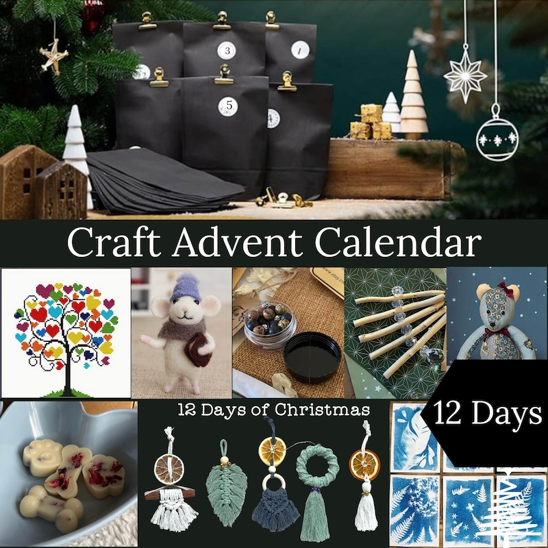 Unique Advent Calendars for Adults Etsy UK
