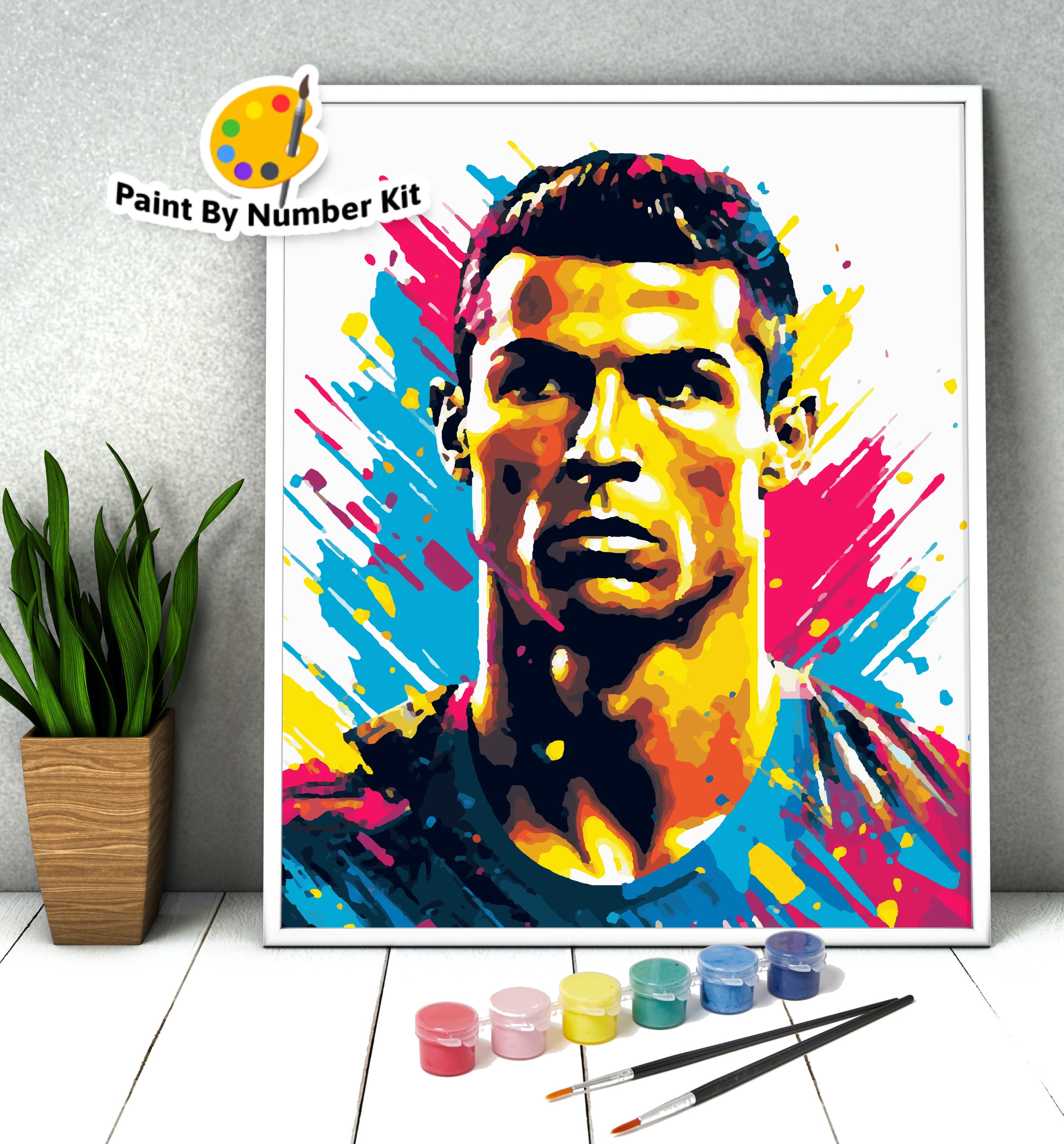 Cristiano Ronaldo Dessin ORIGINAL Dessin Au Crayon Croquis De Football Cr7  Portrait -  Norway