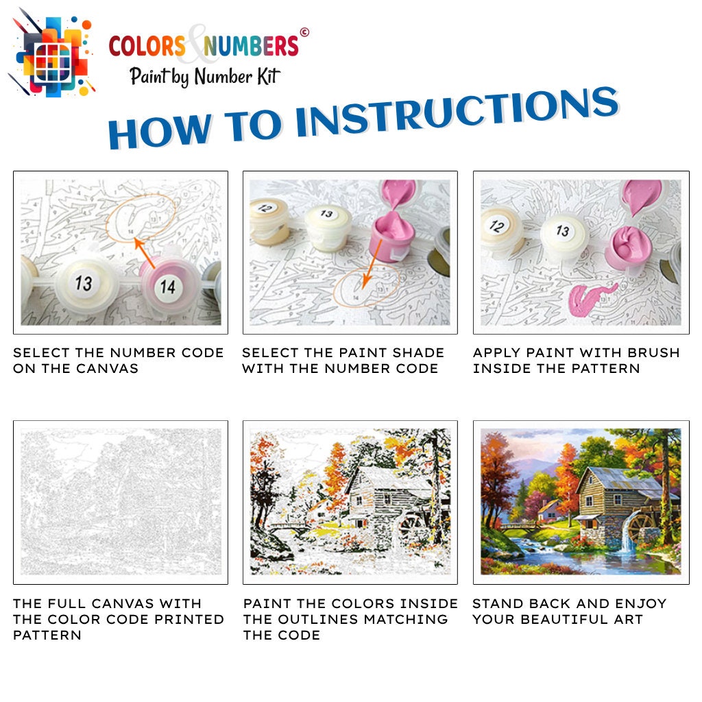 Renaissance Art Painting Kit - Paint by Numbers Home