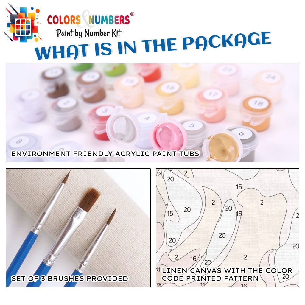 Renaissance Art Painting Kit - Paint by Numbers Home