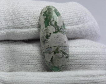 Beautiful  Variscite Gemstone, Natural Variscite Cabochon, Loose Stone, Semi Precious Gift Stone, Jewelry Making healing gift gemstone  14ct