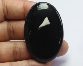 Rare!! Natural  Agate Black Banded Agate Cabochon, Agate Gemstone, Banded AGATE Banded Black Agate Wholesale , Cabochon Maker  88ct