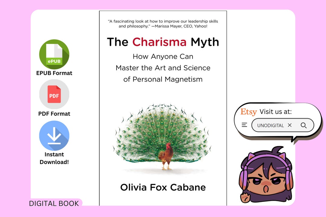 The Charisma Myth by Olivia Fox Cabane English Digital Book - Etsy