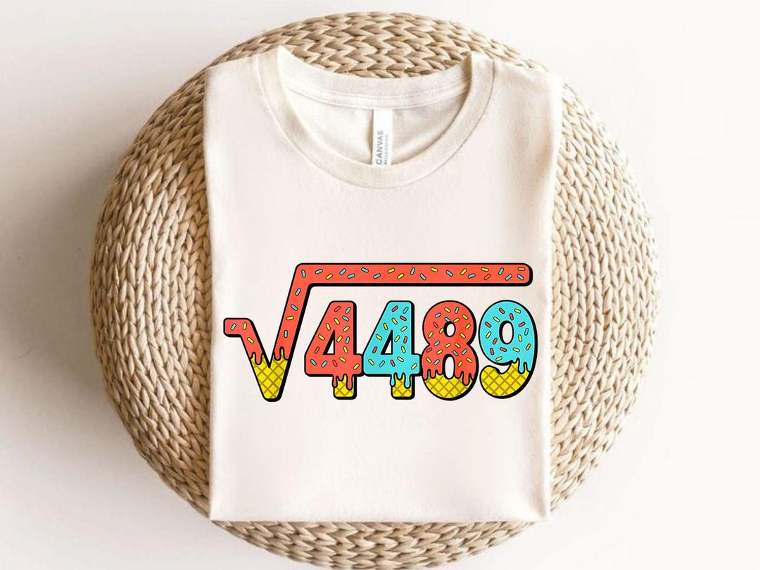 Funny Square Root 4489 Meme Shirt, 67 Ice Cream Drip T-shirt, Slang Math  Teacher T-shirt - Etsy Israel