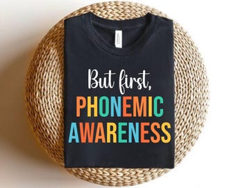 Phonemic Awareness Shirt: Science of Reading, Literacy Tee