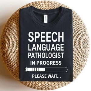 SLP In PDF Shirt: Sprache Pathologie Geschenk