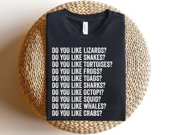 Lustiges Eidechsen Liebhaber T-Shirt: Tier Natur Tee